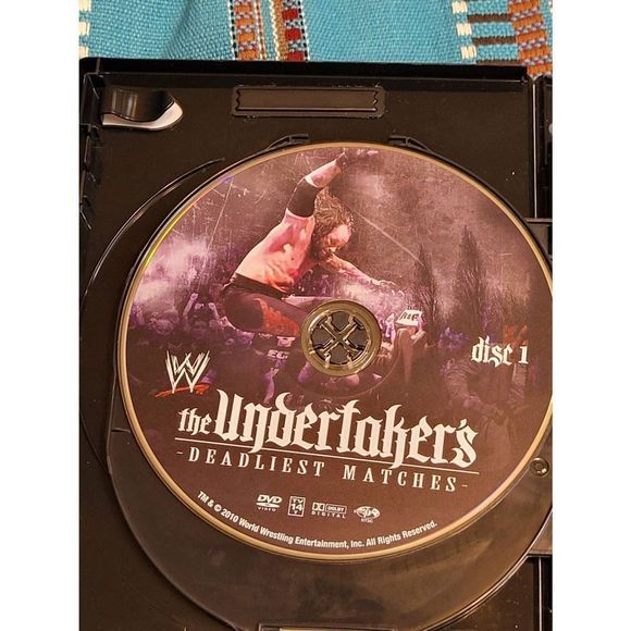 The Undertaker Dead Or Alive Double Feature DVD Set WWF WWE WRESTLING AEW NXT - Picture 5 of 8
